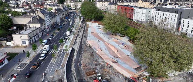 Chantier Rue D'Auge Caen