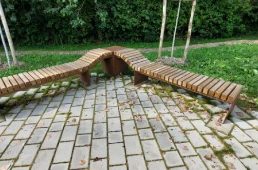 Banc en bois